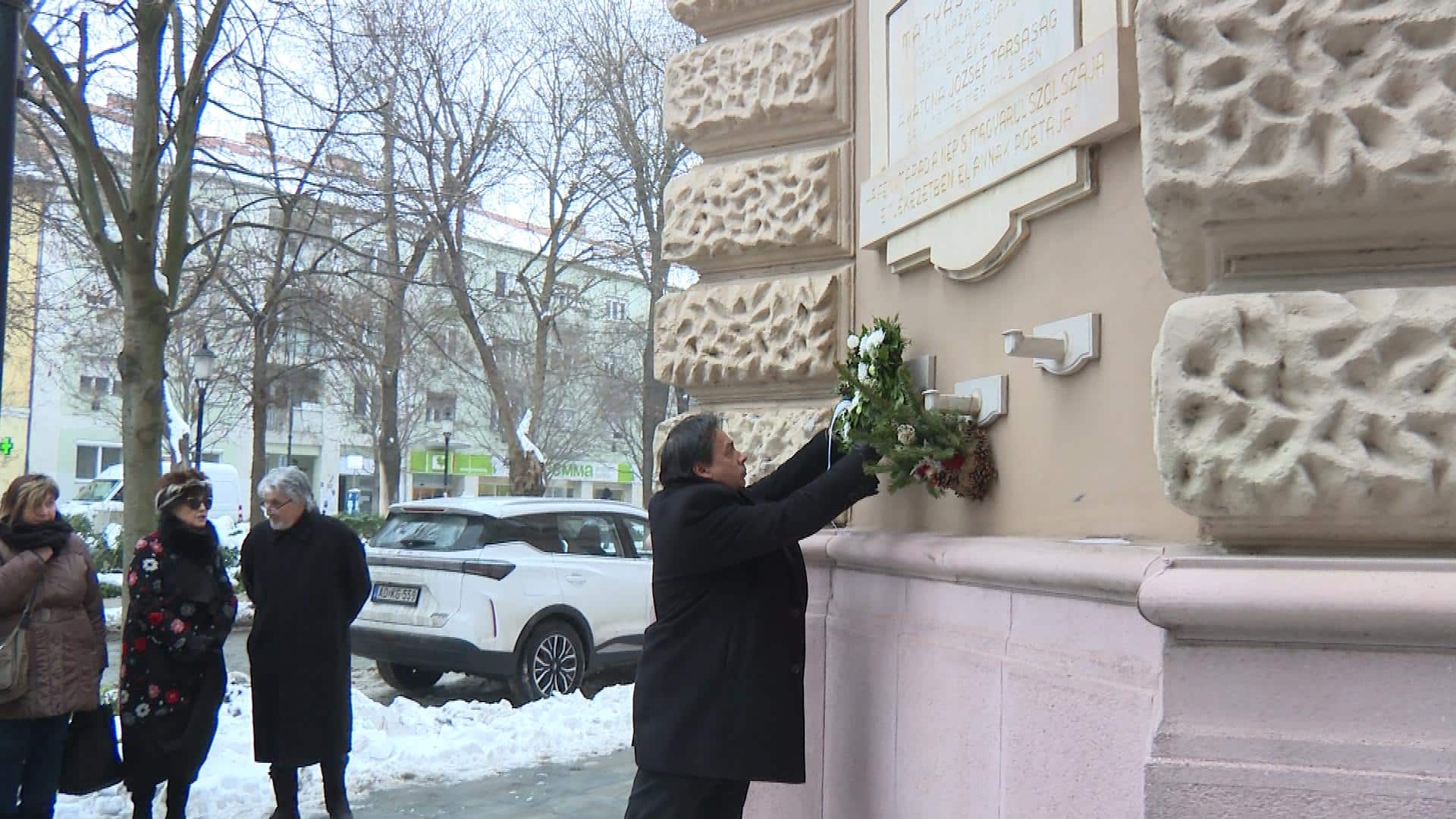 Koszorúzással emlékeztek meg Mátyási József halálának 177. évfordulójáról
