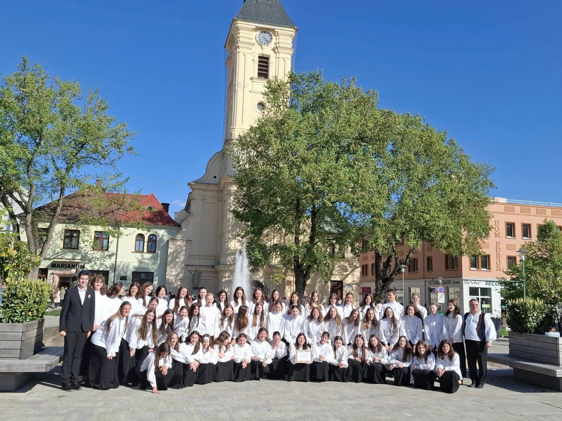 Szlovákiai kórusfesztiválon énekelt a Miraculum Gyermekkórus