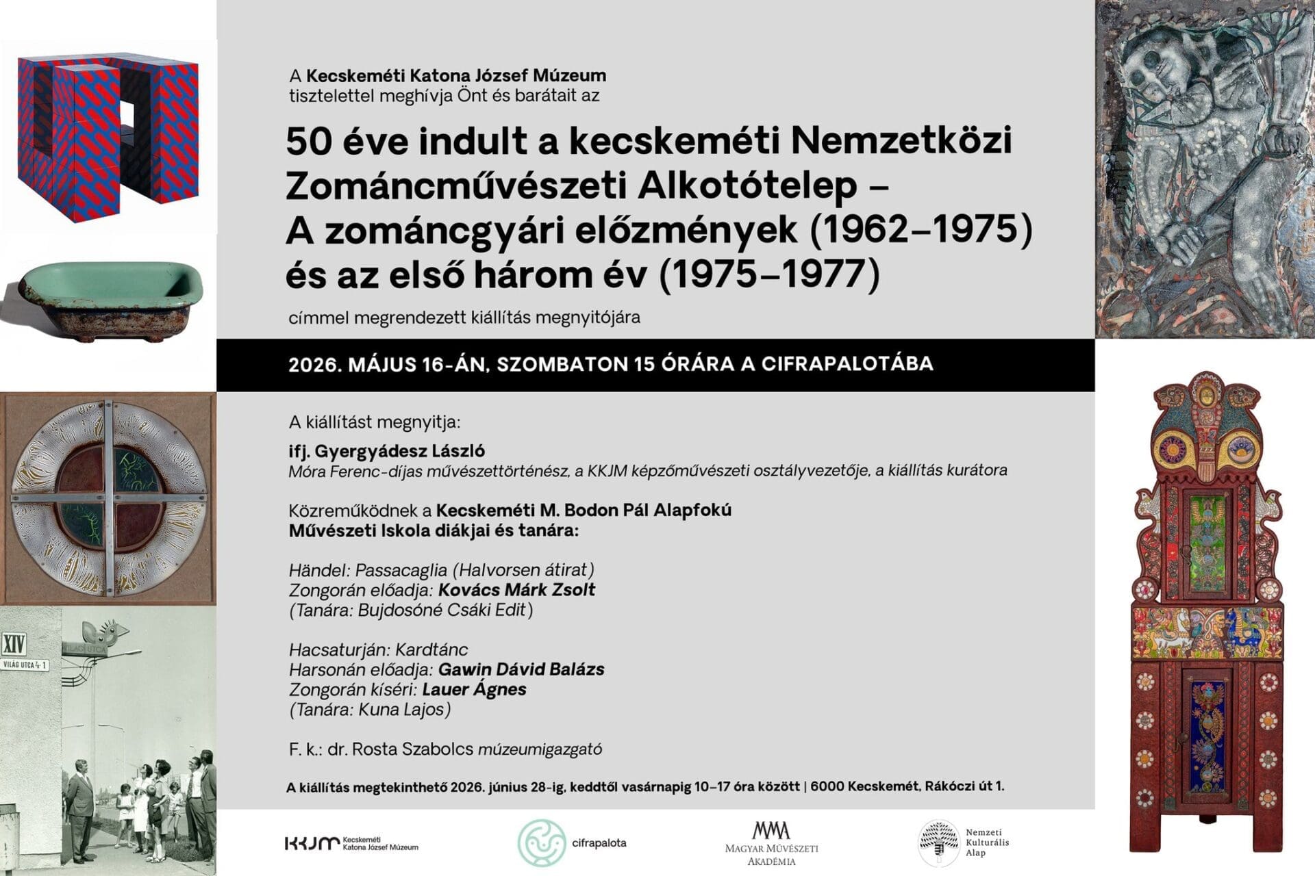 Fél évszázados a kecskeméti zománcművészeti alkotótelep – jubileumi kiállítás...